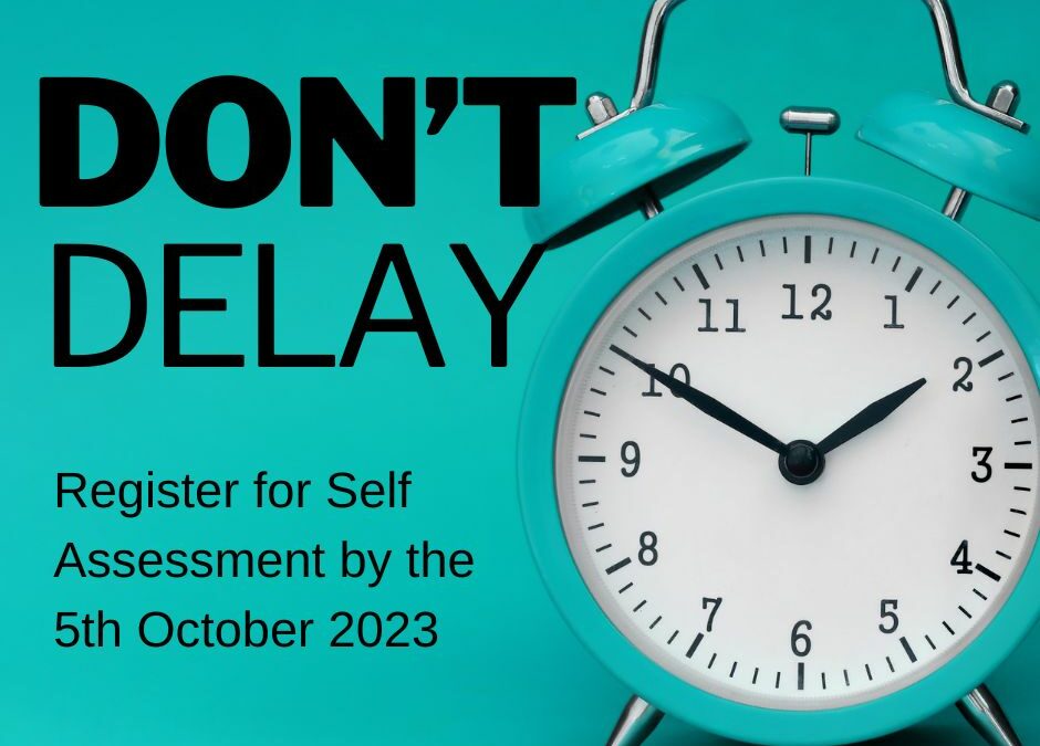 Self Assessment Register by 5th October